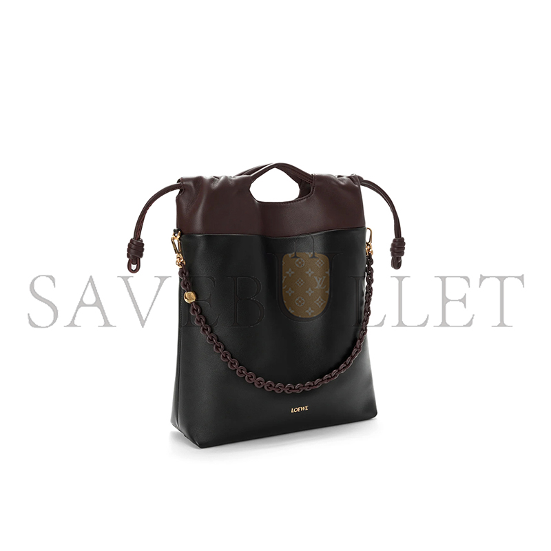 LOEWE FLAMENCO PURSE TOTE IN MELLOW NAPPA LAMBSKIN A411FIOX04 (38*29*9cm)